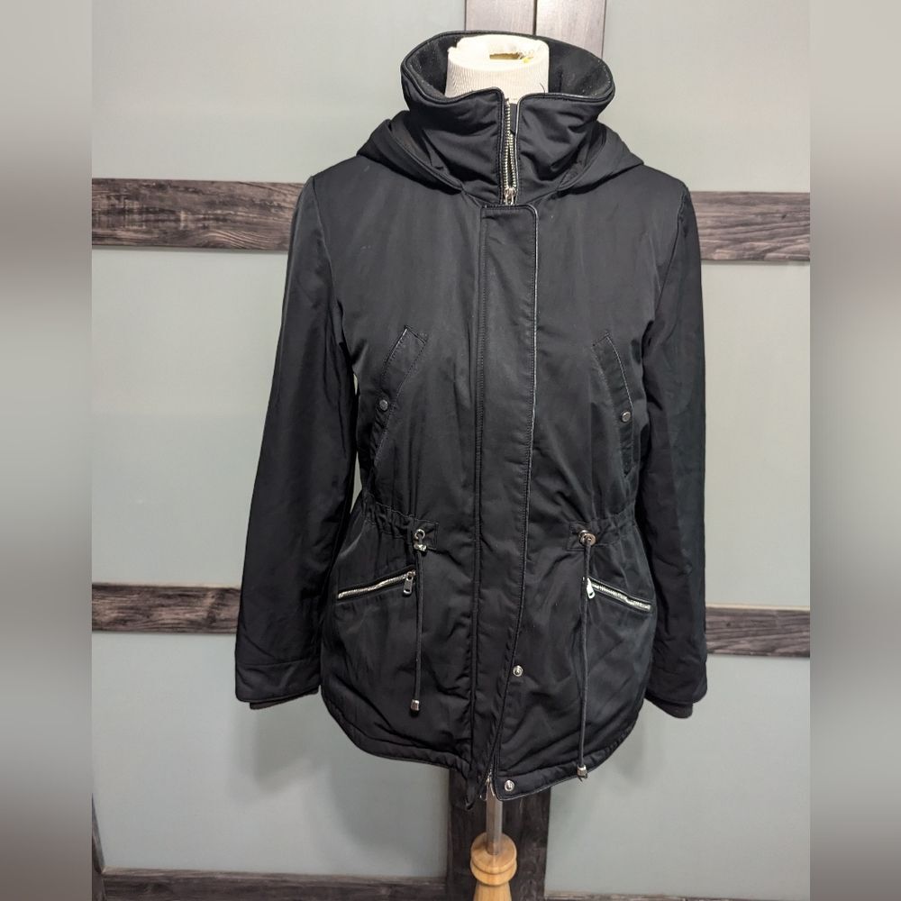 Zara trafuluc outerwear hooded coat